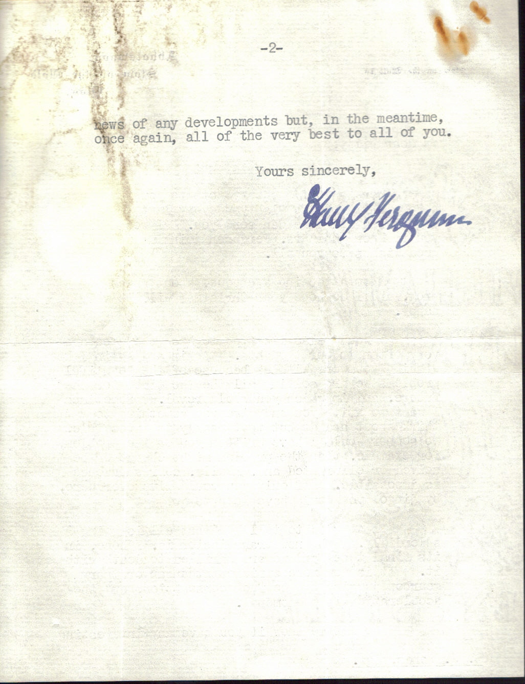 First page of Correspondence dated 14 December 1954, 14 December 1954