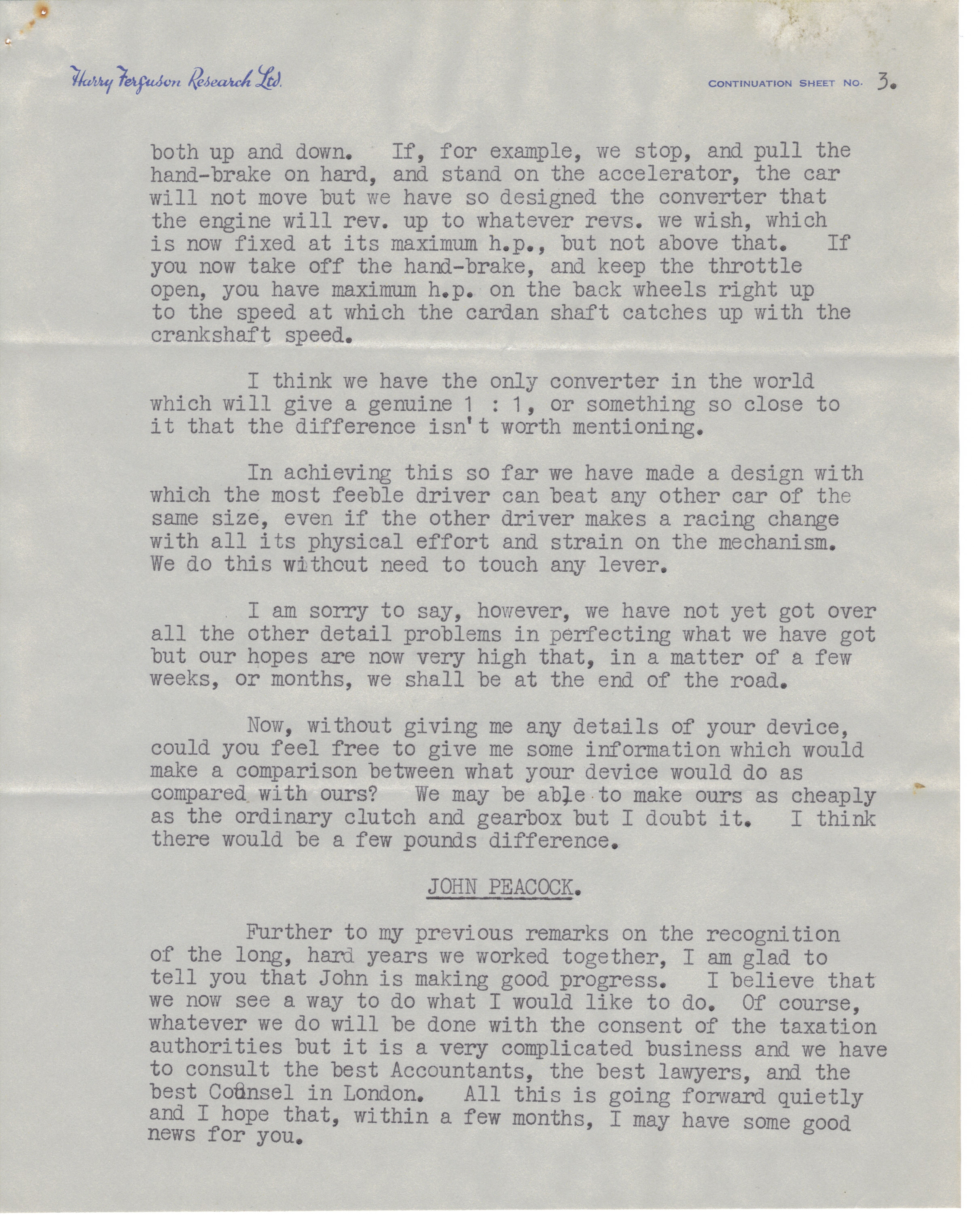 First page of Correspondence dated 22 April 1955, 22 April 1955