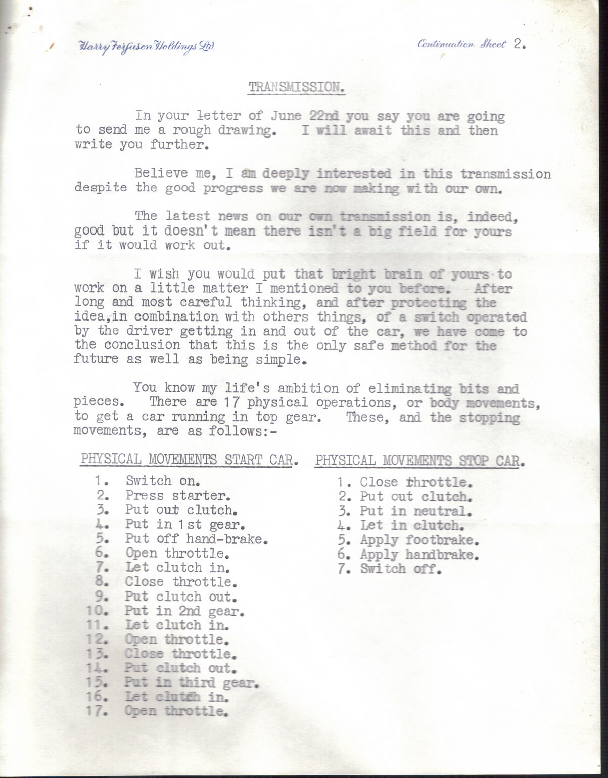 First page of Correspondence dated 29 June 1955, 29 June 1955