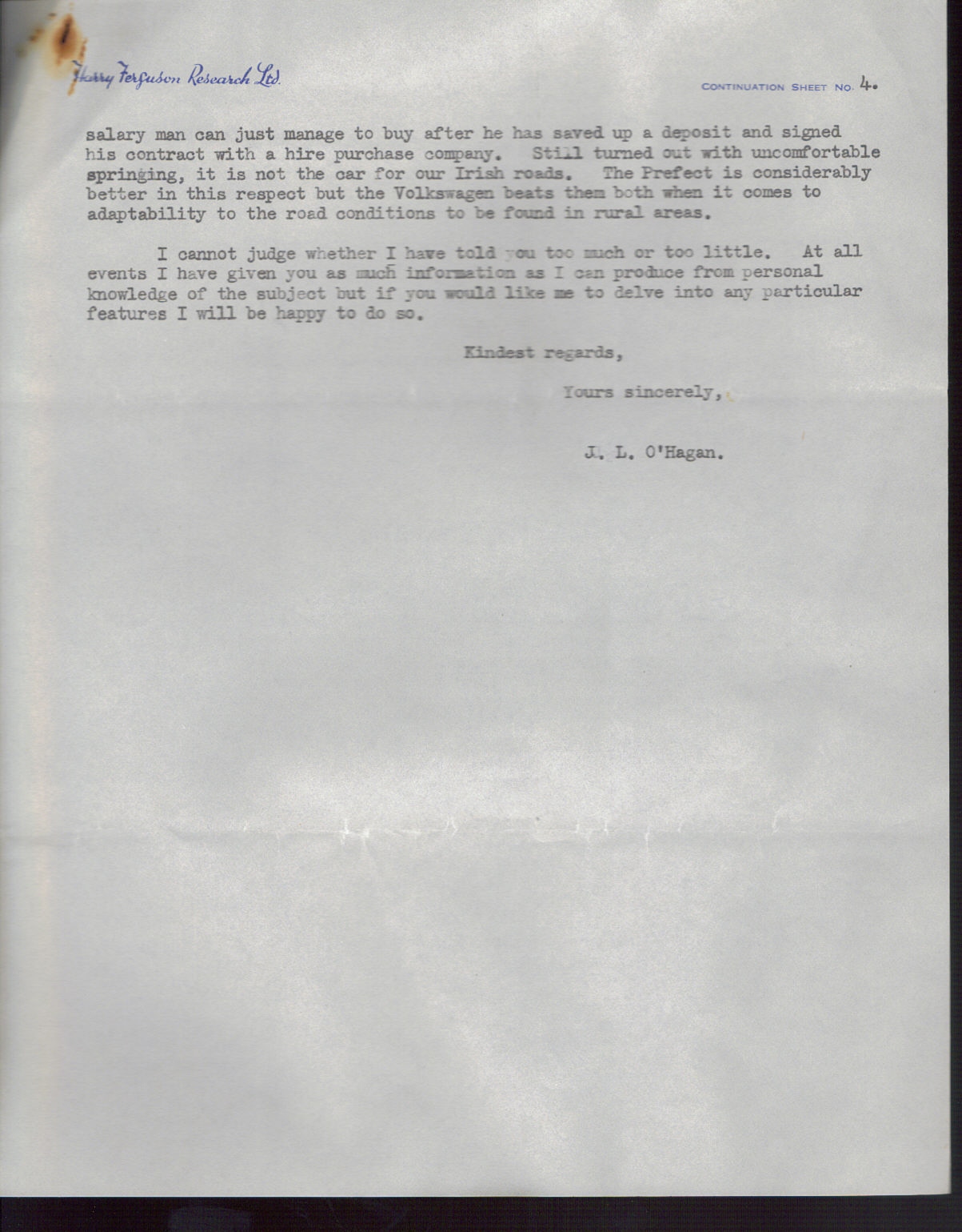 First page of Correspondence dated 27 June 1955, 27 June 1955